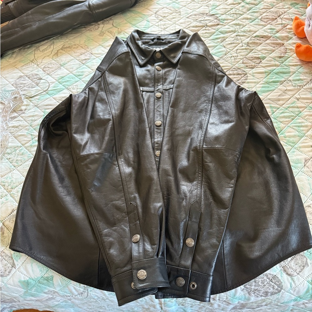Harley-Davidson Black Leather Jacket - Picture 15 of 15